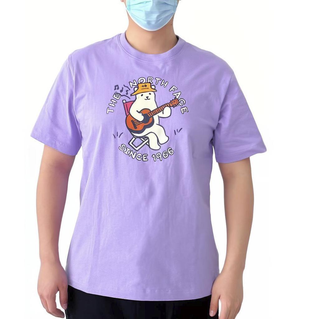 THE NORTH FACE T Shirt Unisex Purple NF0A89U7-PJO