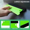 2Pcs Scratch-Free Window Tint Felt Squeegee 8.3inch Long Vinyl Decal Applicator Auto Sticker