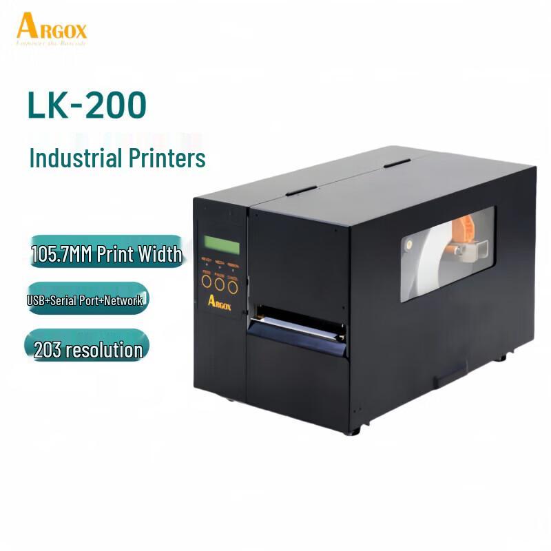 Argox LK300 Industrial Thermal Transfer Barcode Label Printer CN plug (adapter included)