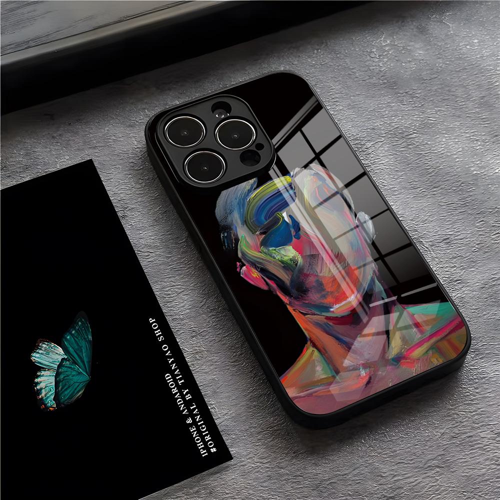 Picasso Abstract Art Painting Phone Case For IPhone 17 Pro Max 15 Pro 16 14 Plus 12 13 Mini 11 Pro Shockproof Glass Cover