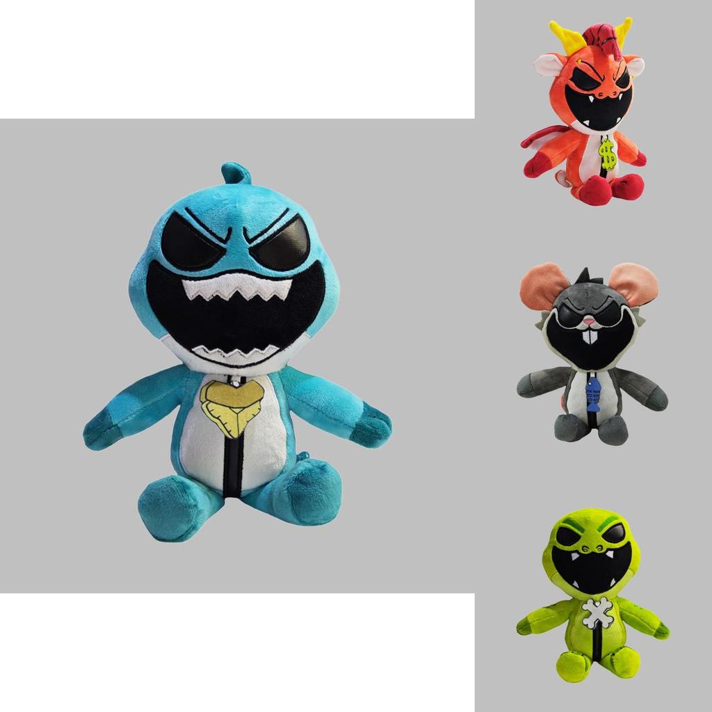 Nightmare Critters Adorable Black Sheep Plush Toy Soft And Cuddly 25cm Animal Figure