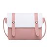 Women's bag contrasting color shoulder parallel bars mobile phone bag summer and autumn new product messenger mobile phone change bag