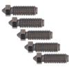 5Pcs Hardened Steel Nozzle 0.4mm for Kobra 3 3D Printer Replacement Parts Accessories