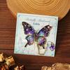 Metal Bookmarks - Vintage Leaf Shape Bookmarks Set, Enamel Gold Edge Book Page Clips, Elegant Chinese Style Reading Accessories (8cm X 8cm)