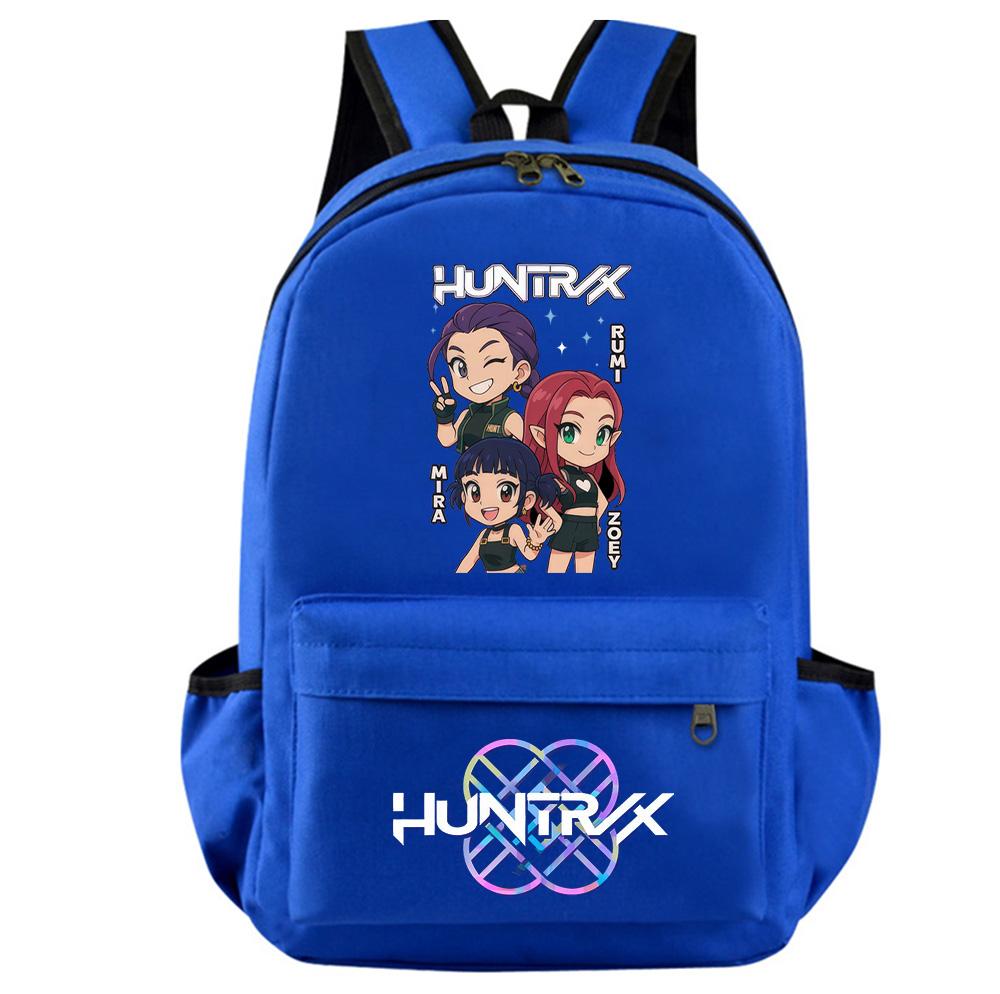 New Cartoon Kpop Demon Hunters Printed Backpack for Teenager Student Girl Boy Bookbag Schoolbag Women Large Capacity Travel Bag Kid Gift Rucksak