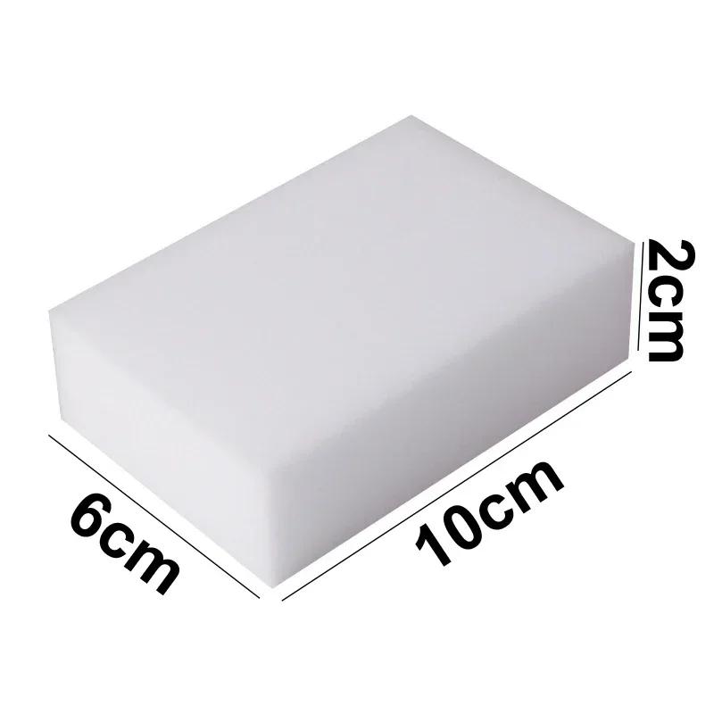 

50pcs/Lot Magic Sponge Eraser White Melamine Cleaning Sponge for Dishwashing Kitchen Bathroom Clean Supplies melamine sponge