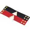 2025 80s Black Wide V Shape PU Leather Bracelets Cuff Punk For Women Men Metal Wristbands Cosplay Jewelry