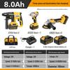 Reya A1620 High Power Brushless Angle Grinder, Lithium Battery Powered Cutting and Polishing Tool