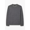 Men S Allover Pattern Wool Pullover A516328041