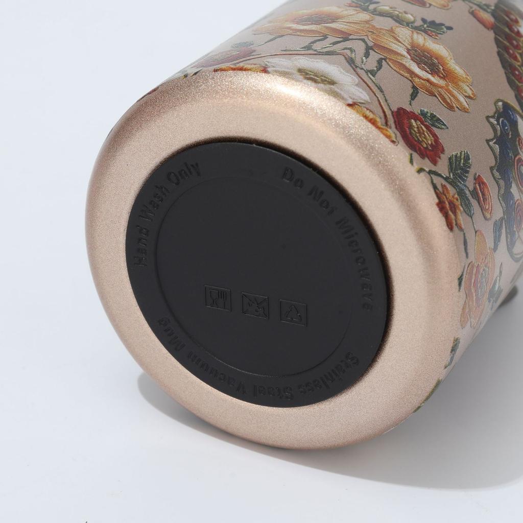Hot Peacock Little Fatty Ding Thermos Cup Outdoor Carry Ring Portable Pocket Cup Wind Retro 316 Stainless Steel Thermos Cup