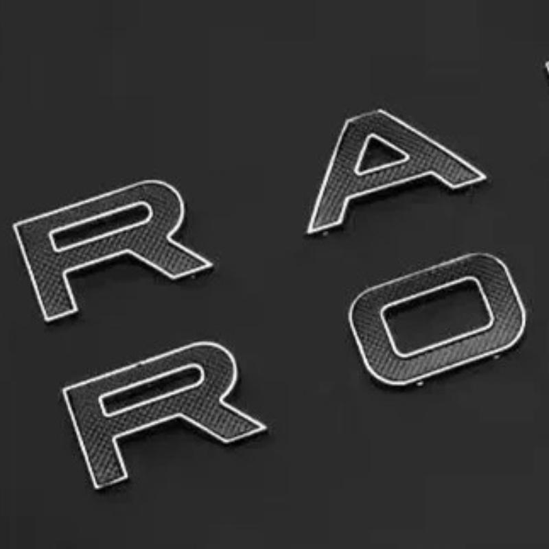 Letters Emblem for RANGE VELAR SV Autobiography Ultimate Edition DISCOVERY SPORT Car Styling Hood Trunk Logo Badge Sticker