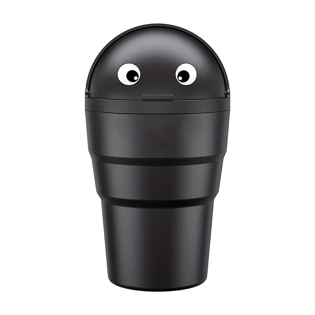 Adorable and Leak-Proof Car Trash Can - Universal Car Organizer Box with Swing Lid, Large Capacity, PP Material, Suitable for Car Glove Box
