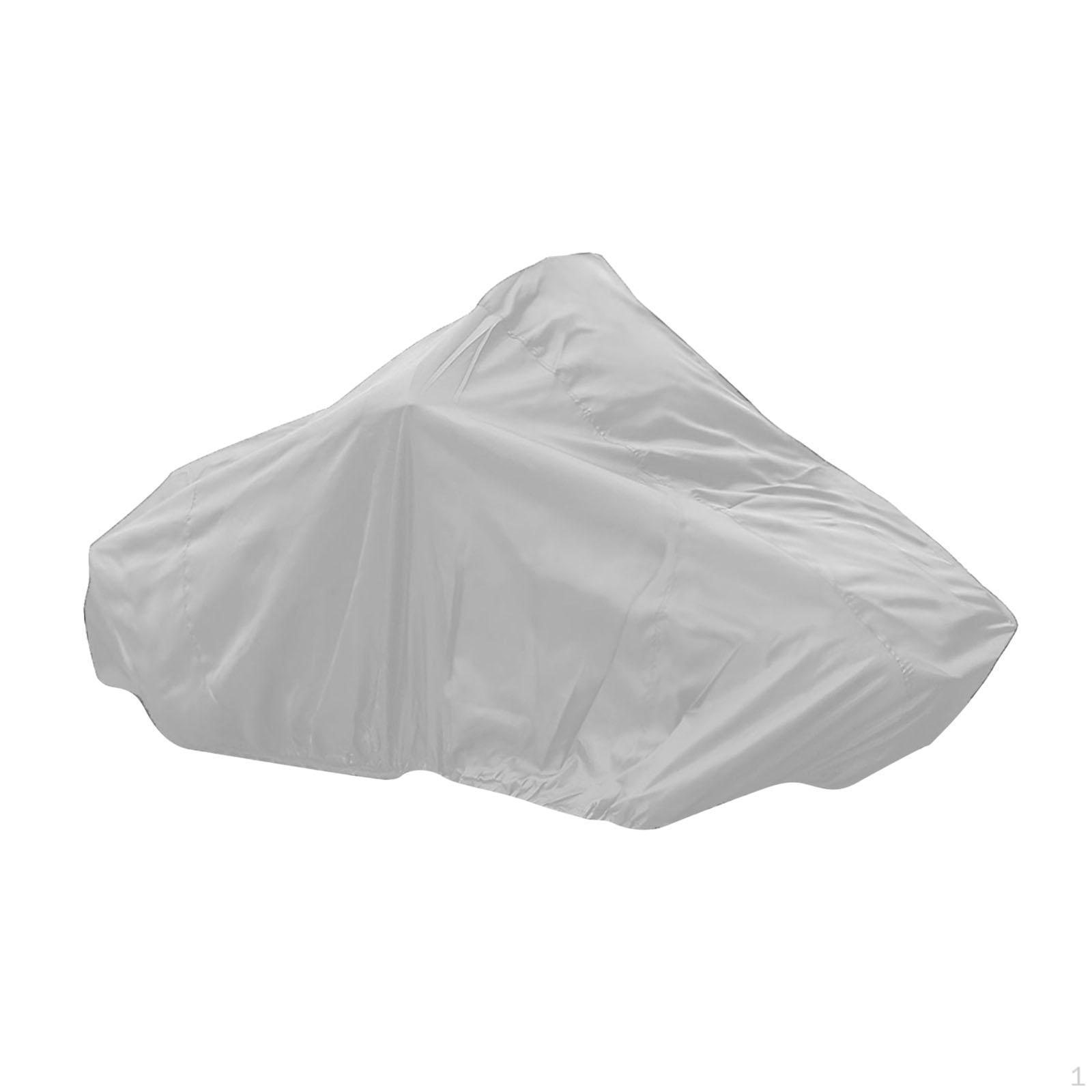 

Щит для снегохода, пылезащитный чехол для саней, водонепроницаемые сани с затягивающимся шнурком, солнцезащитный чехол Silver