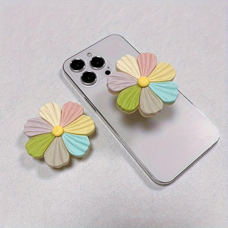 2PCS   Mobile Phone Bracket, Three-dimensional Colorful Flower Airbag Bracket, Suitable for Any Type of Mobile Phone Shell Bracket