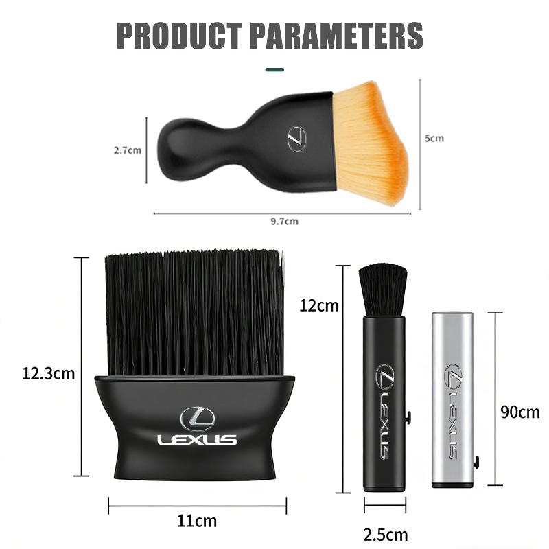 Car Interior Cleaning Soft Brush Tool Dust Remover For Lexus LS400 RX330 Ct200h RX400h ES350 GS300 GX470 LX570 LS460 RX300 GX460