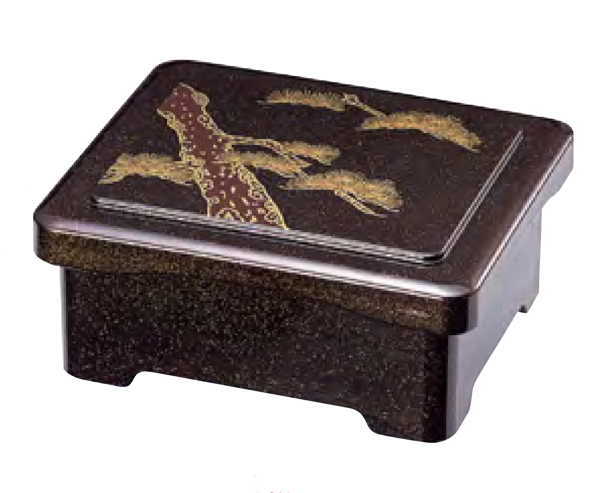 

Wakaizumi and Eel Rice Nishiki Matsunai Vermilion Lacquer with Lacquerware, Unagi-ju (Eel Bowl), Heat-Resistant Bowl, Two-Color Pear-Ground Texture,