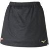 JTTA Table Tennis Game 82JB2202 Skirt, Moisture-Wicking, Quick-Drying, Black, XL,
