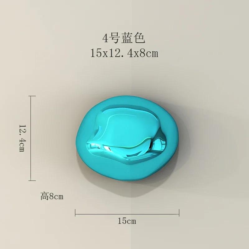 Living Room Wall Background Display Stereoscopic Stone Wall Hanging Ornaments Plating Simulation Stone Pendant Hotel Wall Decor