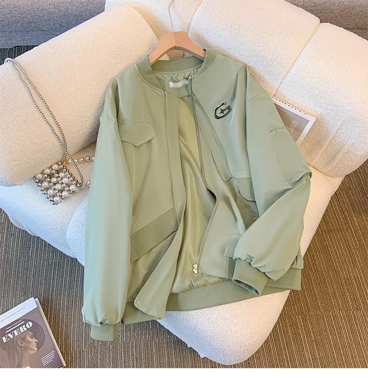 

Унисекс Ретро Бейсбольная Куртка 2025 - Универсальная, Свободного Кроя, Идеально Подходит для Весны и Осени XXL