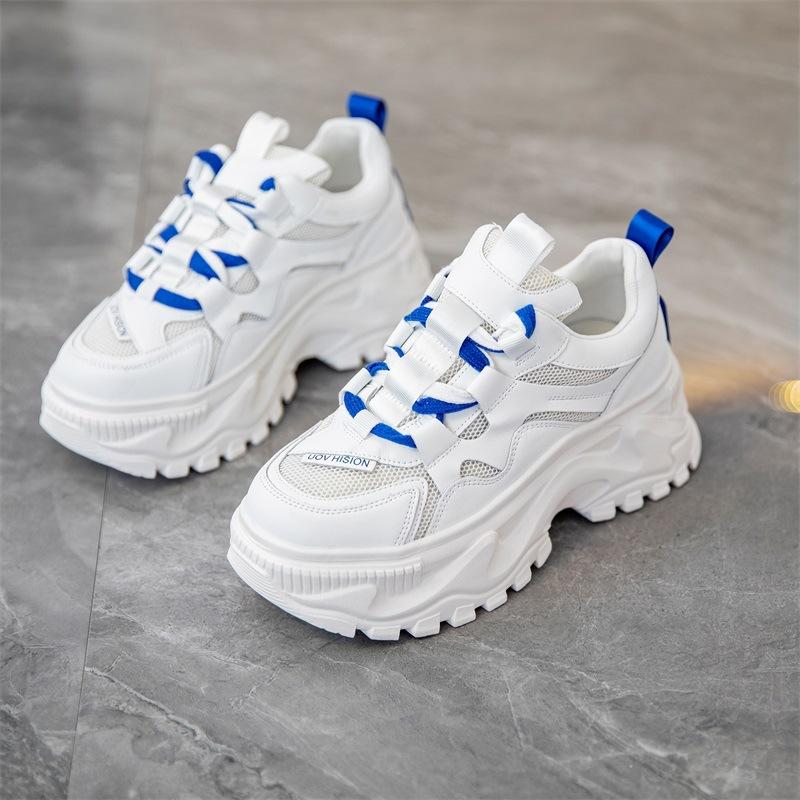 

Daddy shoes women s white spring student versatile shoes tide increases little white women s shoes tide 40