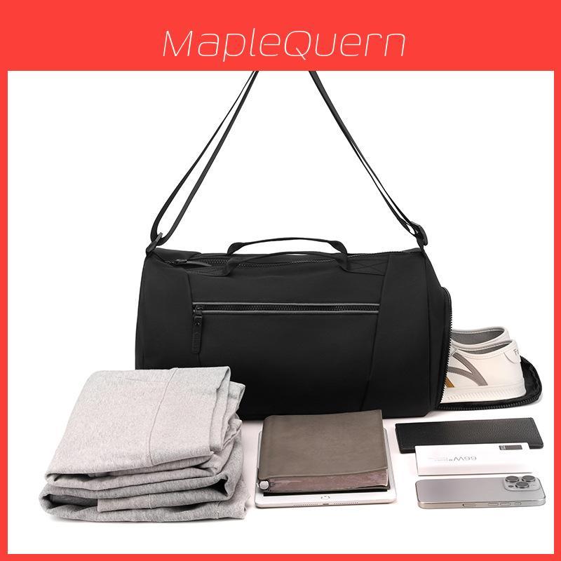 Travel Organizer Gym Bag With Waterproof Fabric And Dry Wet Separation For Men And Women