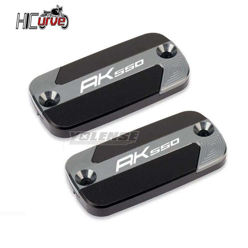 For KYMCO AK550 AK 550 2022 2023 Motorcycle Front Brake Fluid Reservoir Oil Cup Cap Master Cylinder Cover