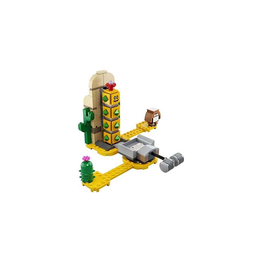 LEGO Super Mario Desert Challenge Set 71363 with Mario Figure, Blocks, and Accessories