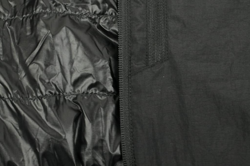 NANGA Soft Down Varsity Blouson Lightweight Down Size Men's Jacket, Black, M, 2311-1A012