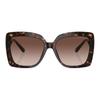Michael Kors Temple Logo Acetate Acetate Butterfly Sunglasses Women's Tortoise
