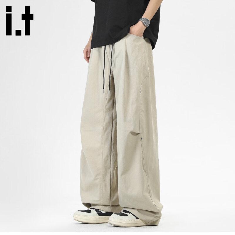 CHOCOOLATEit Men s Loose Fit Straight-Leg Cargo Pants L