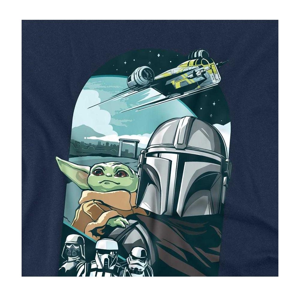 The Mandalorian & Grogu Kinderen/Kids Razor Crest T-shirt