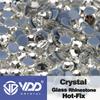 VDD SS6-SS30 High Quality Hot-Fix Glass Rhinestone Crystal Flatback Strass Stones DIY Garment Decoration Wedding Dress