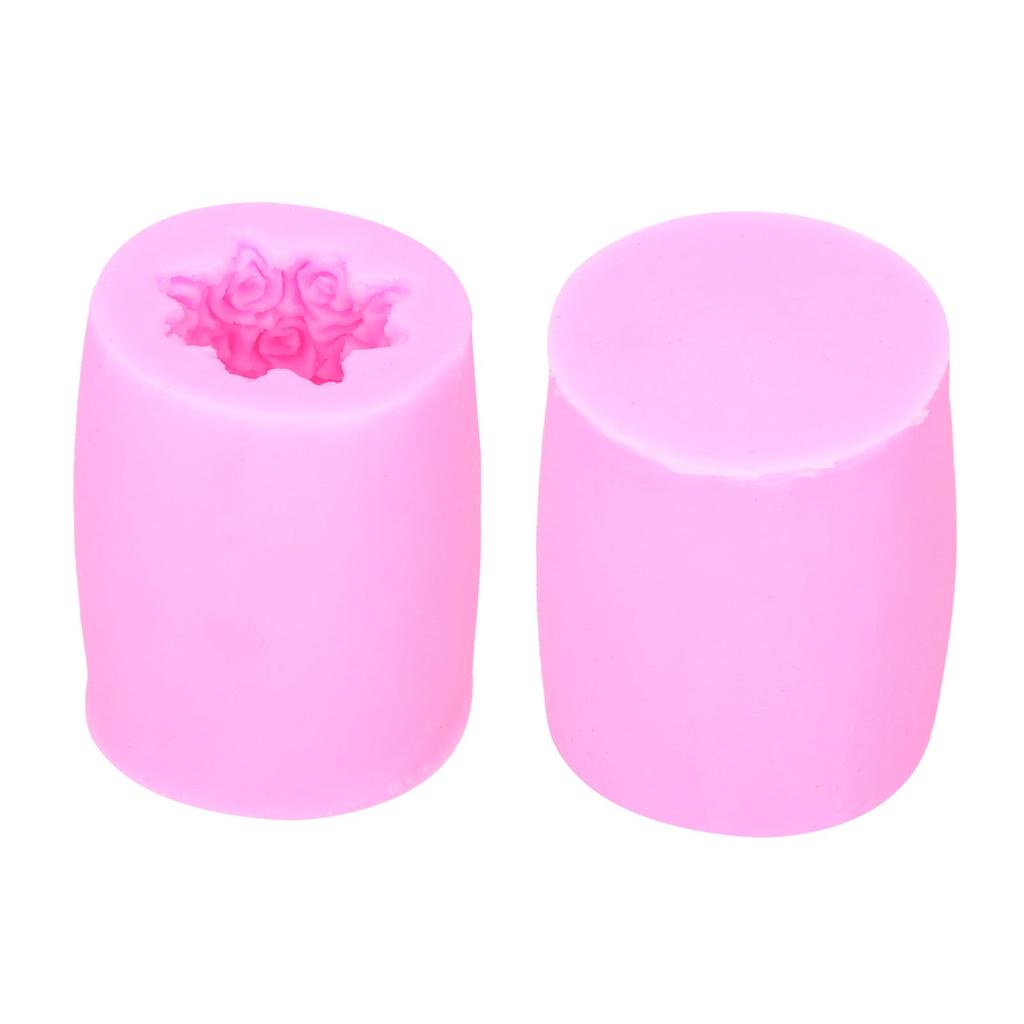 DIY Rose Flower Silicone Mold Fondant Cake Chocolate Mould Baking Utensils Baking ToolPink