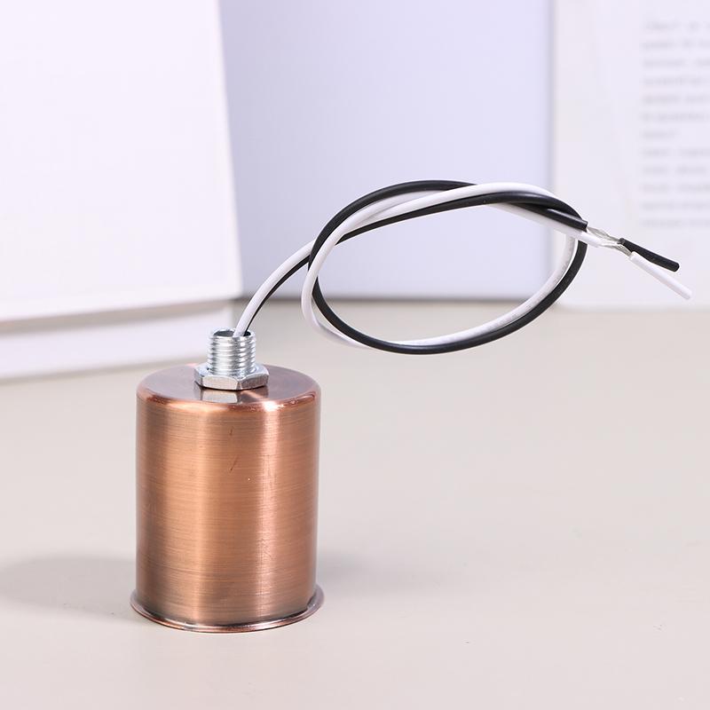 E27 Ceramic Screw Light Base Light Socket Round Led Filament Lamp Holder Indoor Led Lamp Part Easy To Install For Led Light