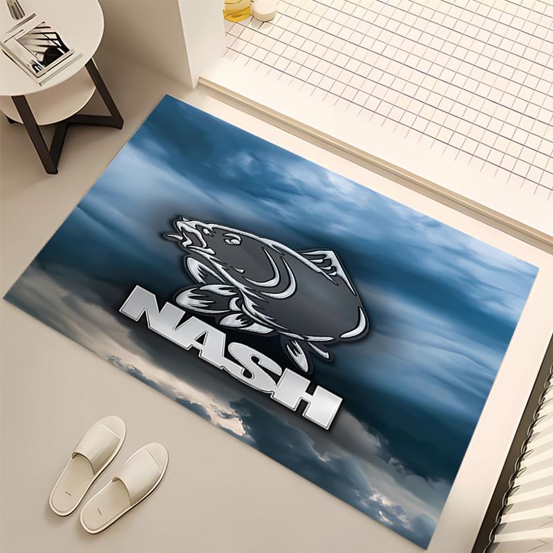 1pc Nash Tackle1 Print Area Rug - Soft, Washable Non-Slip Indoor Mat, Living Room, Home Office Decorative Rug,Office Decorative