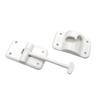 Entry Door Catches Exterior Door Hold Hook Keeper Entrance Latches with Screws RVs T-Style Door Holder Catches