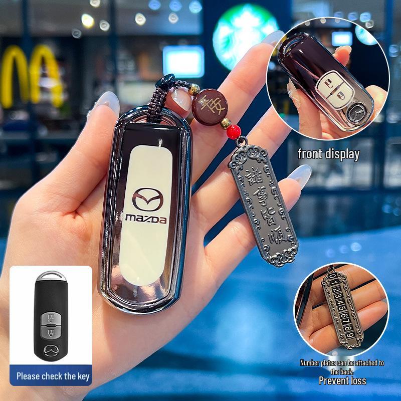 Mazda CX4/CX5/CX7, Mazda 3/6, Angkesaila CX8, Atenza Car Key Case & Buckle