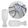 2 gab. Plastmasas stiepļu vilkšanas plāksne Stiepļu vilkšanas plāksne Apaļi caurumi Vilkšanas plāksne Metāla vilkšanas plāksne Juvelierizstrādājumu rīks Dekori Aksesuāri