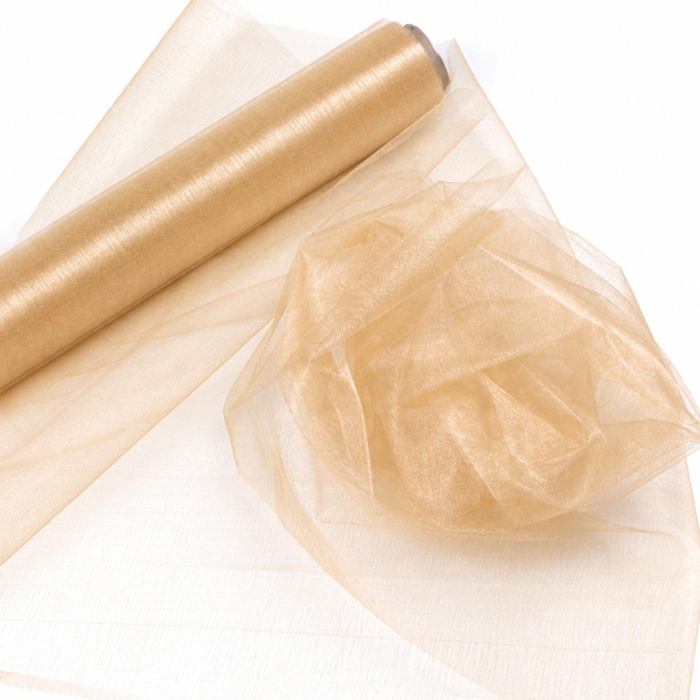 Multi-clolor Sheer Mesh Fabric 70CMx9M Event Decoration Fabric  Event Decoration Supply