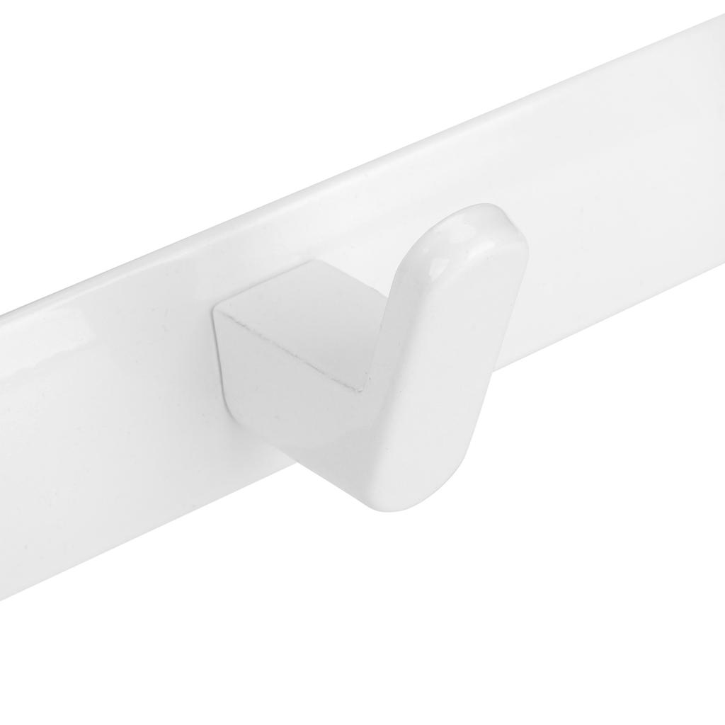 Haczyki na płaszcze ze stopu aluminium Lekki haczyk na płaszcze do montażu na ścianie z 6 haczykami do sypialni łazienki korytarza