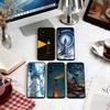 Abstract Lighthouse  Phone Case Black Silicone Soft For Samsung S25,S24,S21,S22,S23,S30,Ultra,S20,Plus,Fe,Lite