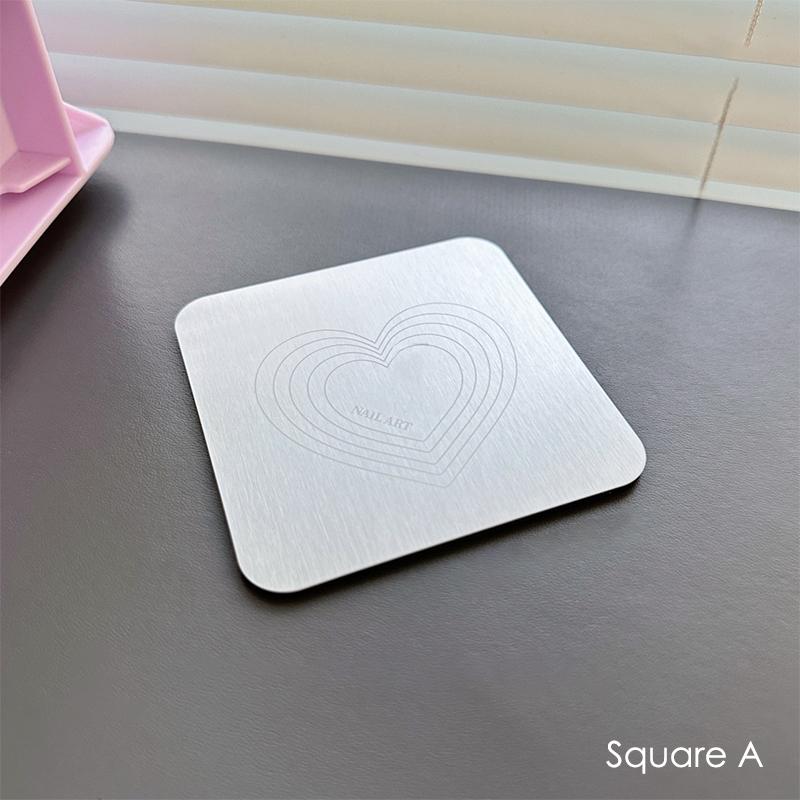 Uchwyt na paznokcie Miłość Metalowy stojak na końcówki paznokci Do paznokci typu press-on Akrylowe półki prysznicowe Wystawa do zdobienia paznokci Narzędzie do manicure