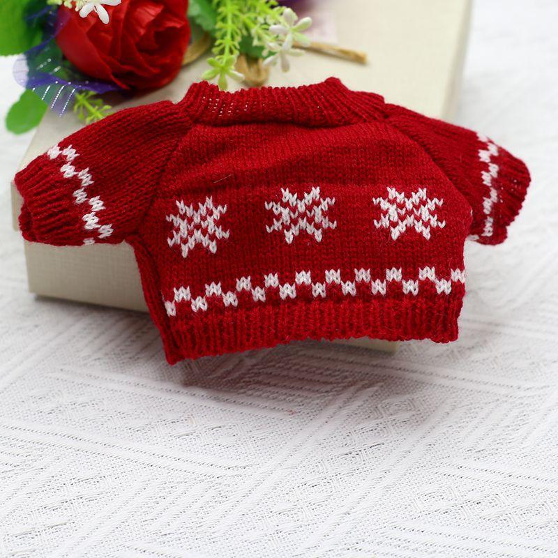 30cm Teddybjørn Bjørn Tilbehør Tilbehør Dukke Dukke Erstatt Klær Plysjleker Genser Genser Tilbehør