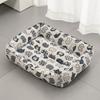 Pet Summer Mat Cute Dog Cooling Sofa Breathable Washable Four Seasons For Small Dog Bed Cushion Pet Cat Nest Mat Accessories