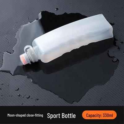 Portable Sports Marathon Water Bottle - Large Capacity, Soft and Curved Design