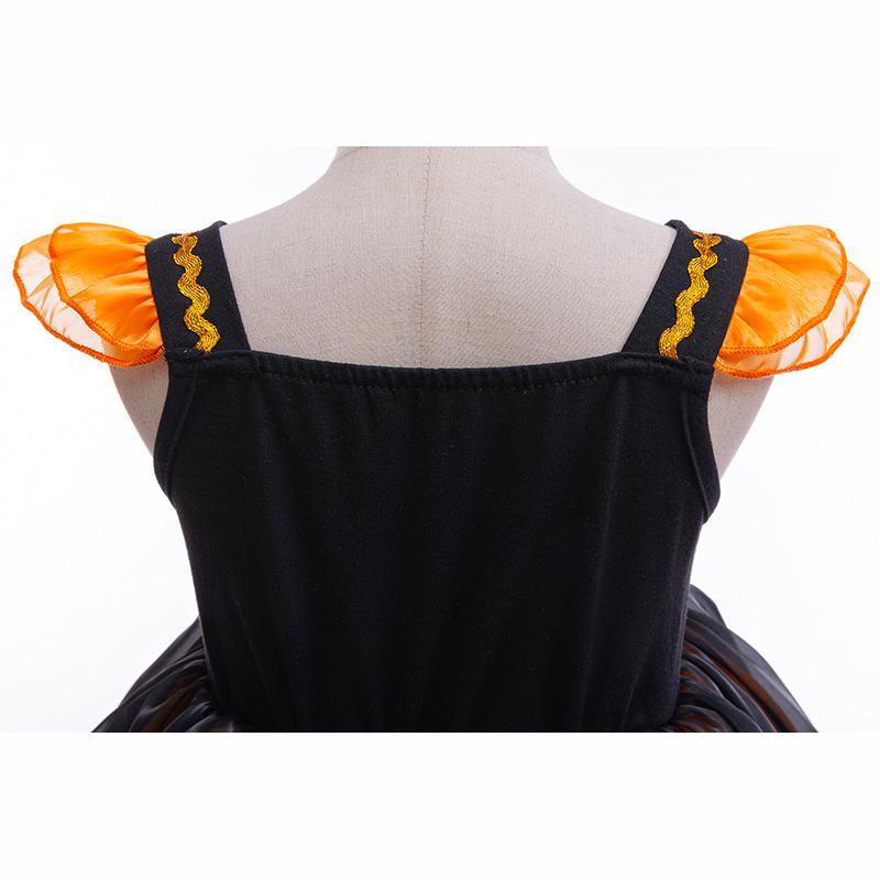 Children's Dresses Girls Costumes Little Witch Pumpkin Costumes