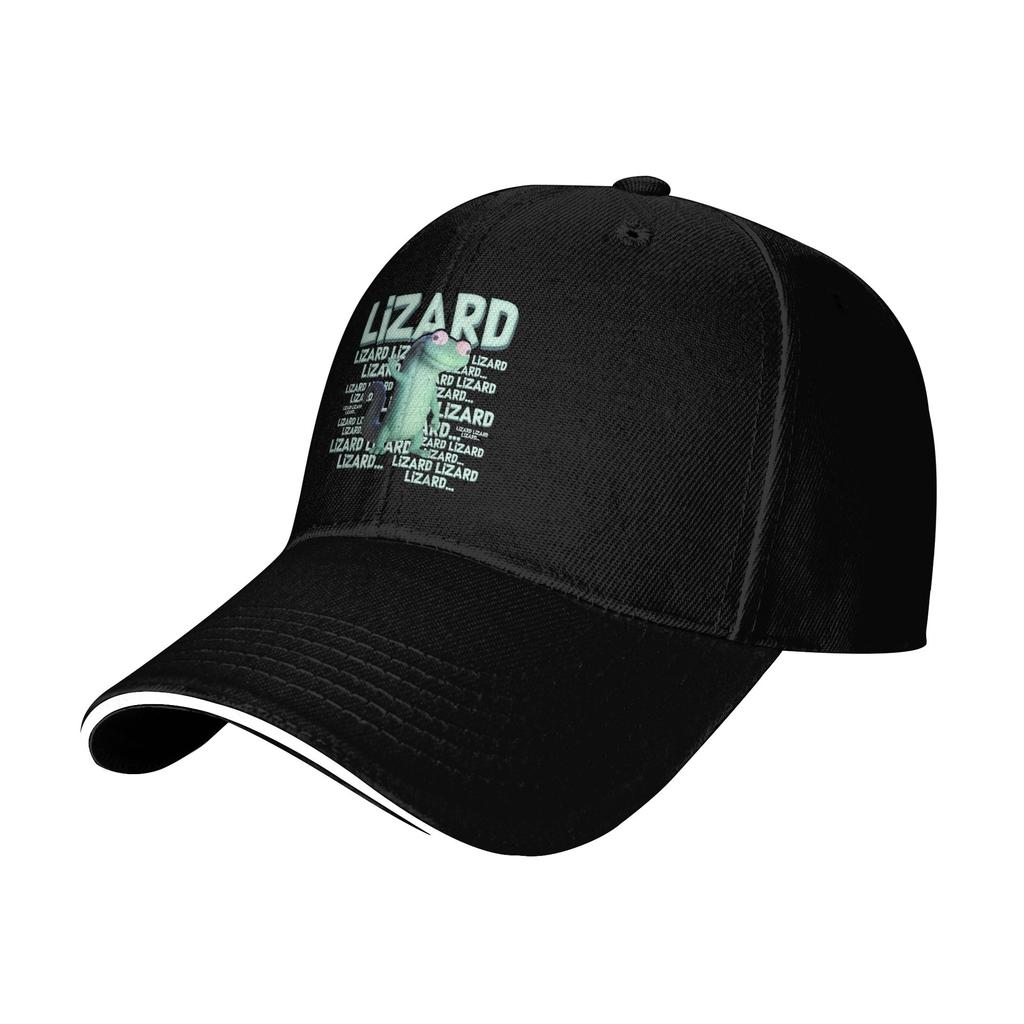 Lizard Lizard Lizard Weirdcore Tom Lizard Baseball Cap Casual Sandwich Hats Unisex Style Adjustable Hats Cap Sport