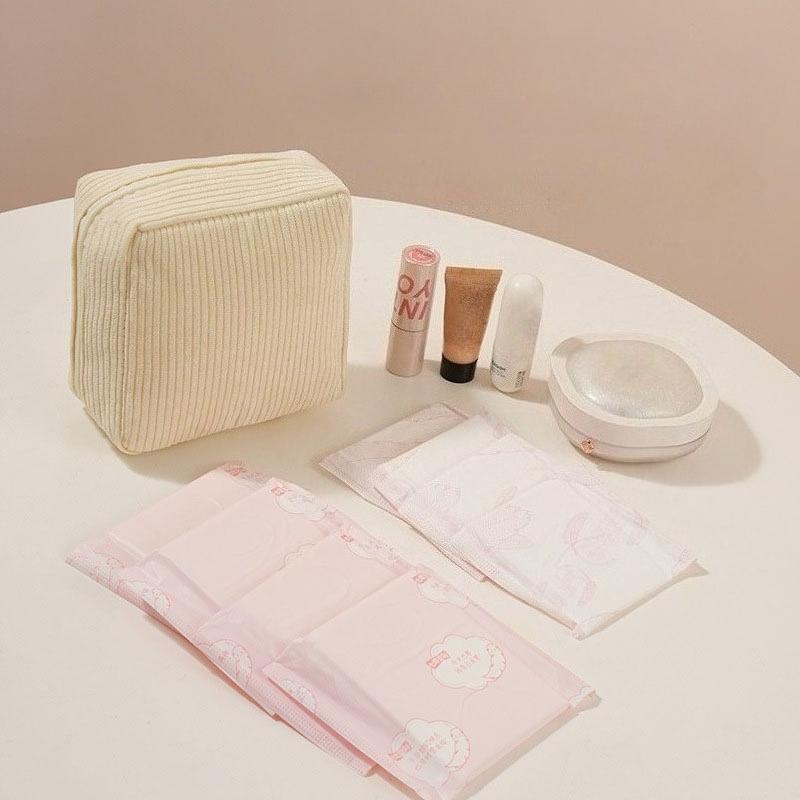 Verdickte Aufbewahrungstasche für Damenbinden, Aufbewahrungstasche für Menstruationsbinden, Damenbinden-Packung, Kleine Tasche für die Menstruation