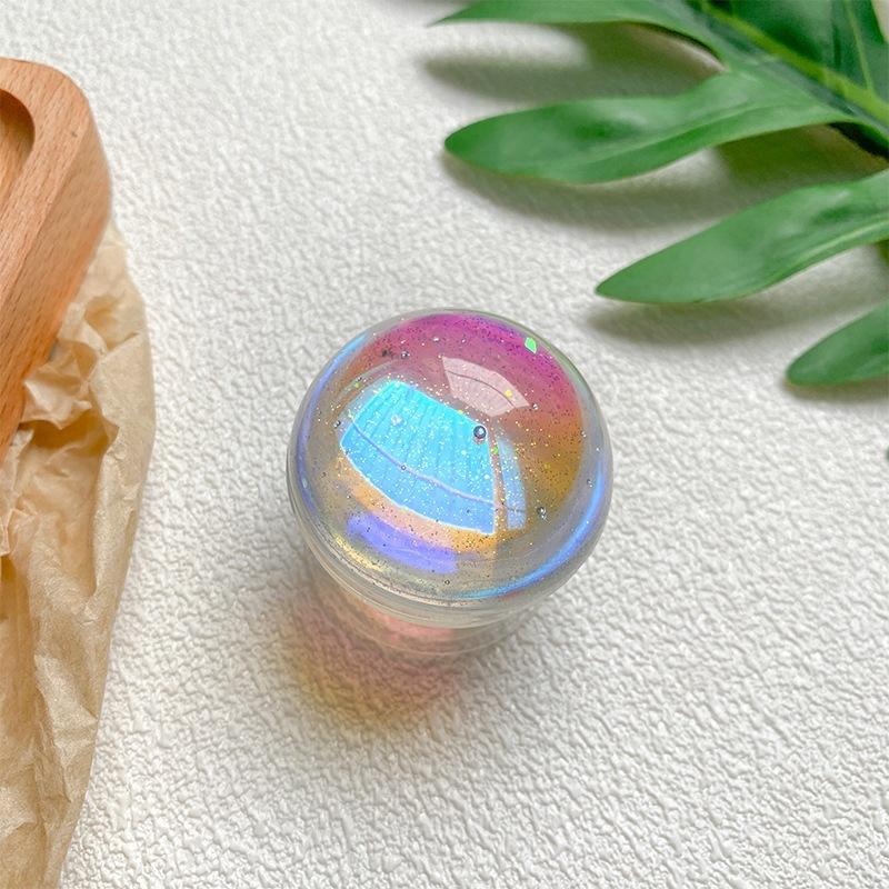 Mobile Phone Holder, Crystal Ball, Round Air Cushion Bag, Back Sticker, Retractable Desktop, Lazy And Stable, Portable Support Frame