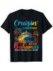 Bahamas Family Cruise  TShirt Comfortable UnisexS Crew Neck Tee Soft And Breathable MoistureWicking Casual Summer Wear